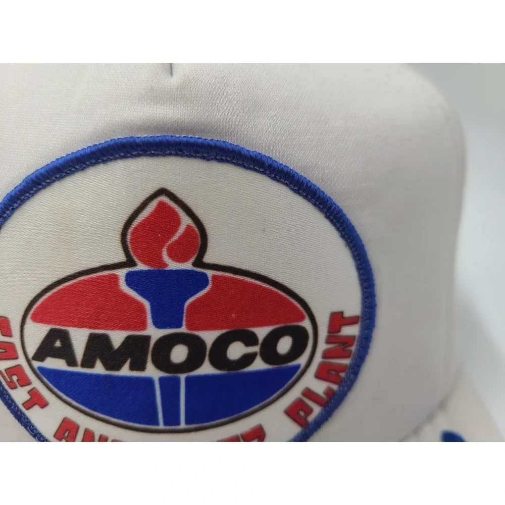 Vintage Amoco East‎ Anschutz Plant Patch Scrambled Eggs Snapback Hat Cap Gas Oil